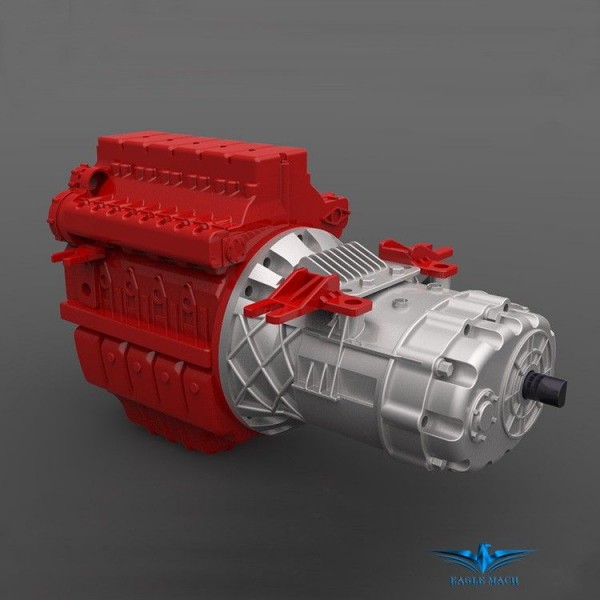 Model Continuously Variable Transmission Gearbox